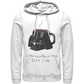 Men's Star Wars Darth Vader Mug I Like My Coffee On The Dark Side Hoodie