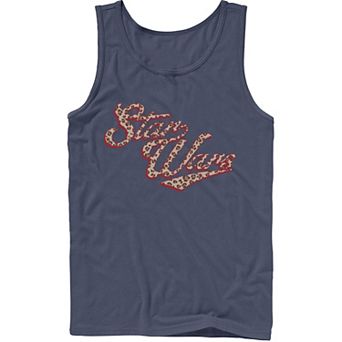 Men's Star Wars Cursive Cheetah Fill Logo Tank Top