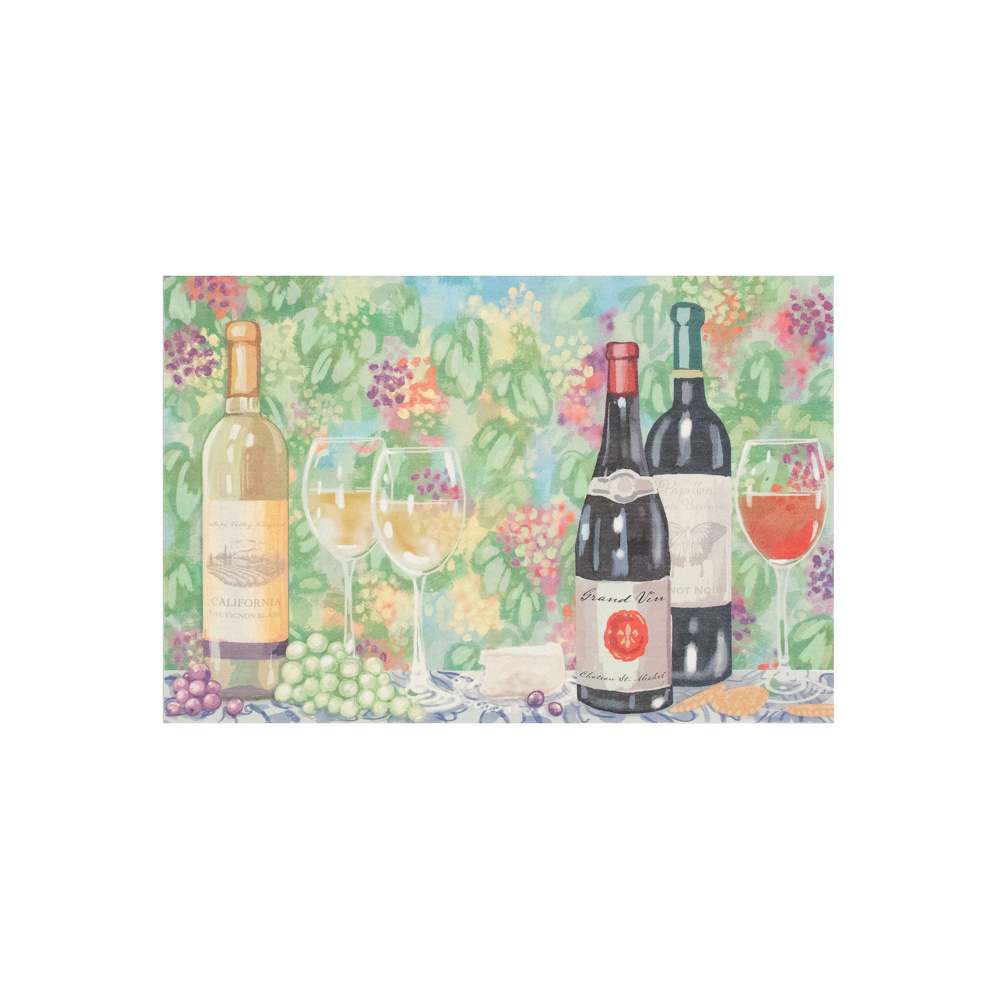Liora Manne Illusions Cheers Indoor Outdoor Mat, Pastel