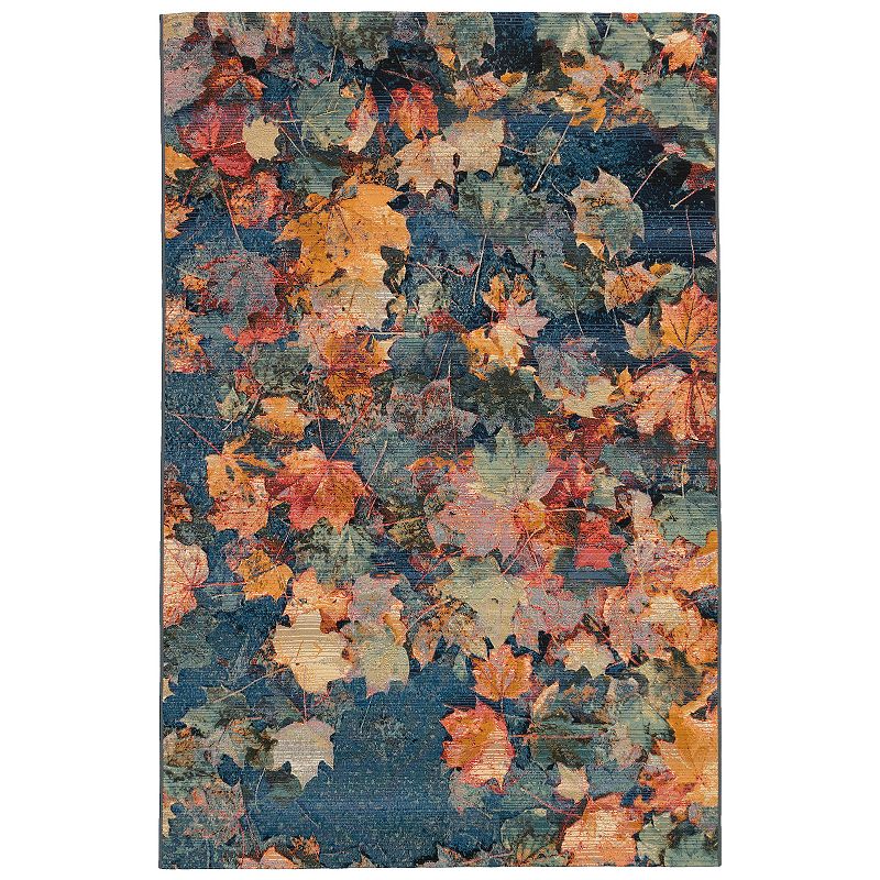 Liora Manne Marina Fall In Love Indoor Outdoor Rug, Multicolor, 6.5X9.5 Ft