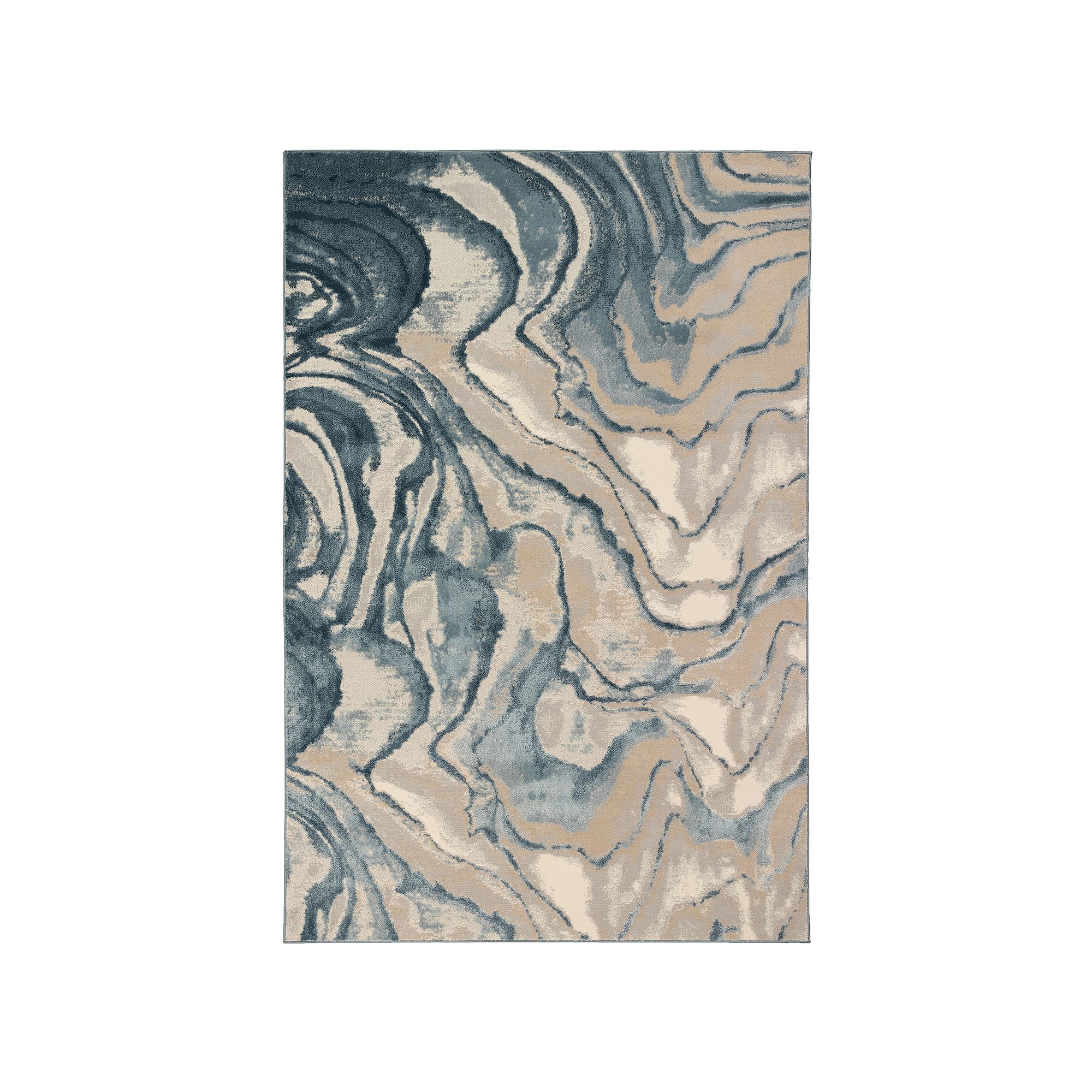 Liora Manne Soho Agate Indoor Rug, Blue