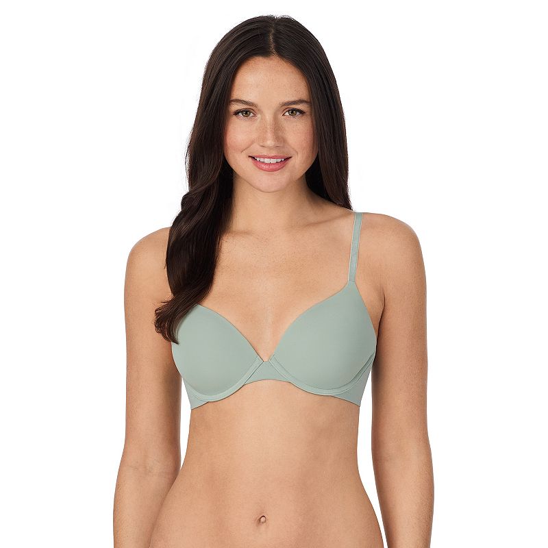 Juniors' SO® Smooth Plunge Push-Up Bra SO82001, Girl's, Size: 34 A, White Green