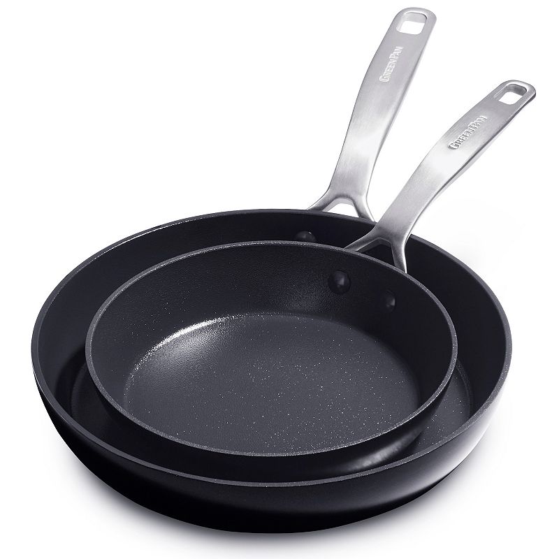 GreenPan SearSmart Ceramic Nonstick 8" and 10" Fry Pan Set