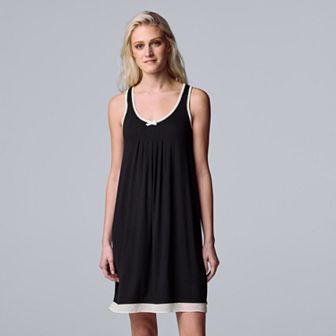 Women's Simply Vera Vera Wang Basic Luxury Chemise