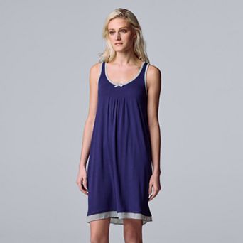 Women's Simply Vera Vera Wang Basic Luxury Chemise