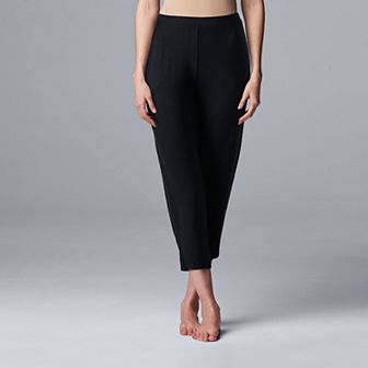 Women's Simply Vera Vera Wang Basic Luxury Pajama Capri Pants