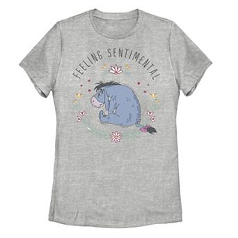 Disney's Winnie The Pooh Juniors' Eeyore Feeling Sentimental Graphic Tee