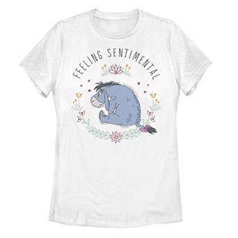 Disney's Winnie The Pooh Juniors' Eeyore Feeling Sentimental Graphic Tee