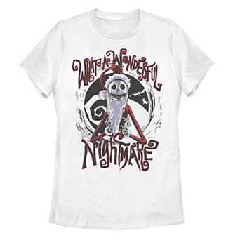 Disney's The Nightmare Before Christmas Jack Santa Claus Juniors' Graphic Tee