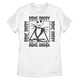 Disney's The Nightmare Before Christmas Jack Bone Daddy Frame Juniors' Graphic Tee