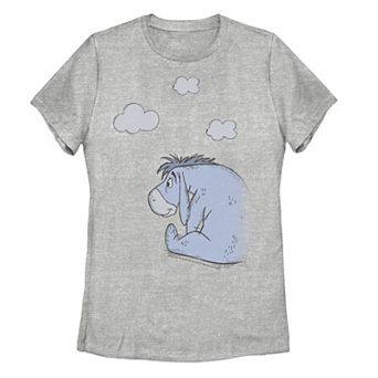 Disney's Winnie The Pooh Eeyore Juniors' In The Clouds Graphic Tee
