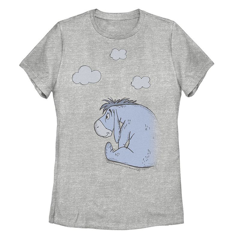 Juniors Disney Winnie The Pooh Eeyore In The Clouds Graphic Tee, Girls, S