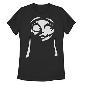 Disney's The Nightmare Before Christmas Sally Big Face Juniors' Graphic Tee