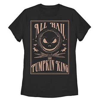 Disney's The Nightmare Before Christmas Hail The Pumpkin King Junior's Tee