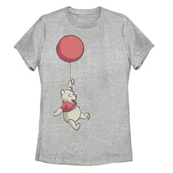 Disney's Winnie The Pooh Juniors' Floating Red Balloon Tee