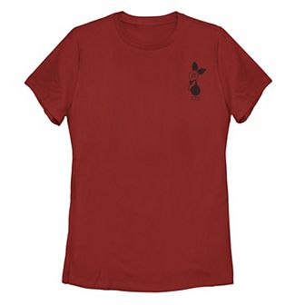 Disney's Winnie The Pooh Piglet Juniors' Simple Left Chest Tee