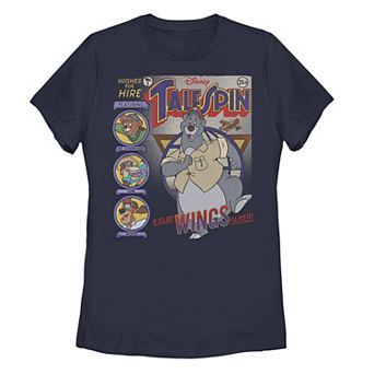 Disney's TaleSpin Juniors' If Its Got Wings I'll Fly It Poster Tee