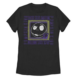 Disney's The Nightmare Before Christmas Jack Skellington Juniors' 97 Box Up Tee