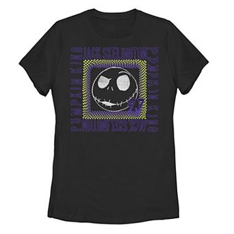 Disney's The Nightmare Before Christmas Jack Skellington Juniors' 97 Box Up Tee