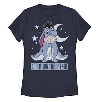 Disney's Winnie The Pooh Eeyore Not A Morning Person Junior's Tee