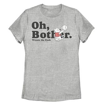 Disney's Winnie The Pooh Oh Bother Quote Junior's Tee
