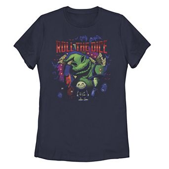 Disney's The Nightmare Before Christmas Oogie Juniors' Roll The Dice Tee