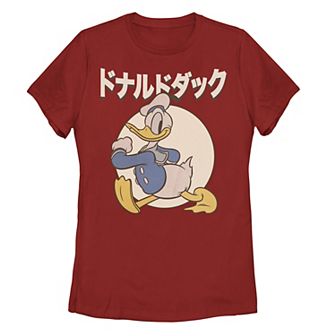 Disney's Donald Duck Juniors' Kanji Circle Graphic Tee
