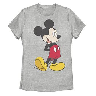 Disney's Mickey Mouse Juniors' Smiling Pose Graphic Tee
