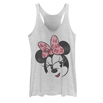 Disney's Mickey & Friends Minnie Mouse Stylized Portrait Juniors' Tank Top