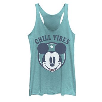 Disney's Mickey Mouse Chill Vibes Portrait Juniors' Tank Top