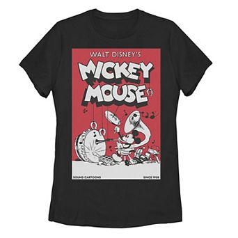 Disney's Mickey Mouse Juniors' Musical Retro Comic Graphic Tee