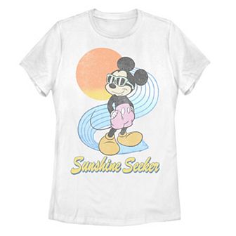 Disney's Mickey Mouse & Friends Juniors' Sunshine Seeker Graphic Tee