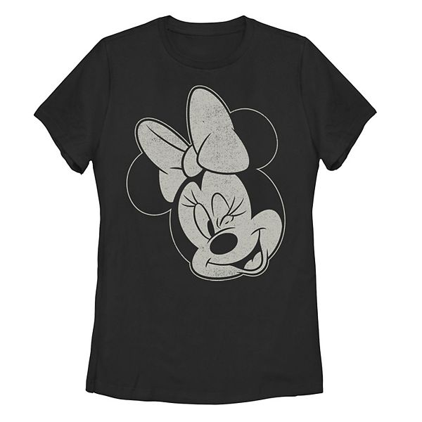 Disney's Minnie Mouse Juniors' Winking Graphic Tee