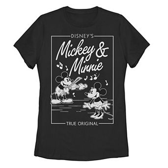 Disney's Mickey & Minnie Mouse Juniors' Vintage Comic Graphic Tee