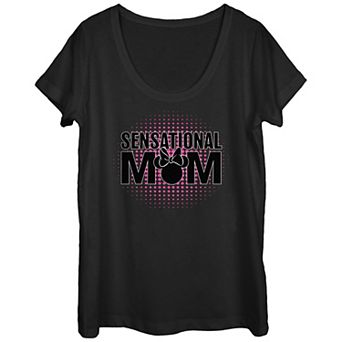 Disney's Minnie Mouse Juniors' Mother's Day "Sensational Mom" Graphic Tee