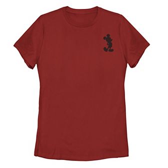 Disney's Mickey Mouse Juniors' Silhouette Graphic Tee