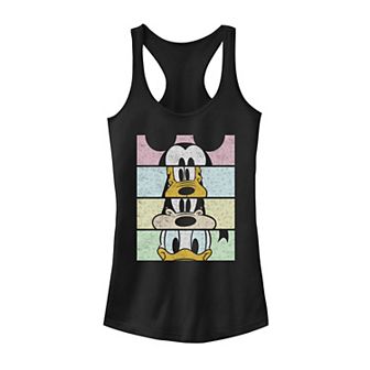 Disney's Mickey Juniors' Crew Crop Boxed Up Tank Top