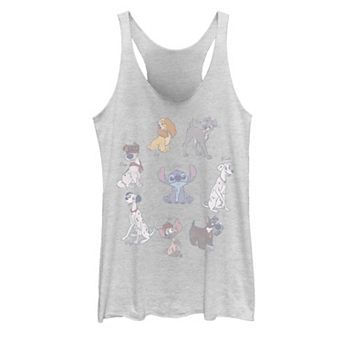 Disney Dogs Juniors' Animal Tank Top