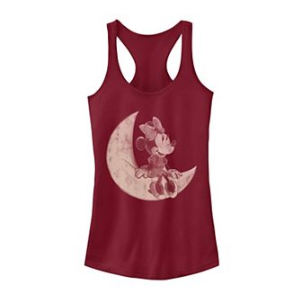 Disney's Mickey Minnie Juniors' On The Moon Tank Top