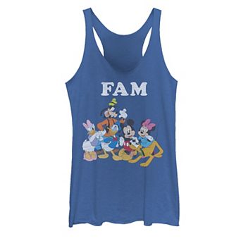 Juniors' Disney Mickey & Friends Group Shot Fam Tank Top