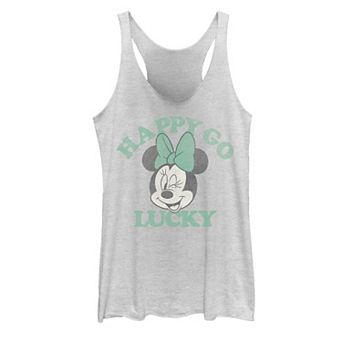 Disney's Mickey & Friends Minnie Mouse Happy Go Lucky Juniors' Tank Top