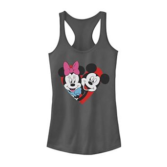 Disney's Mickey Minnie Juniors' Heart Group Shot Tank Top