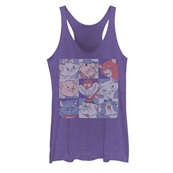 Juniors' Disney Cats Squared Group Shot Tank Top