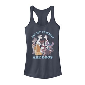 Disney's Dog Friends Juniors' Animal Tank Top