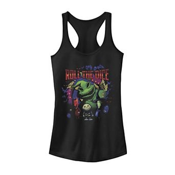 Disney's The Nightmare Before Christmas Juniors' Oogie Roll The Dice Tank Top
