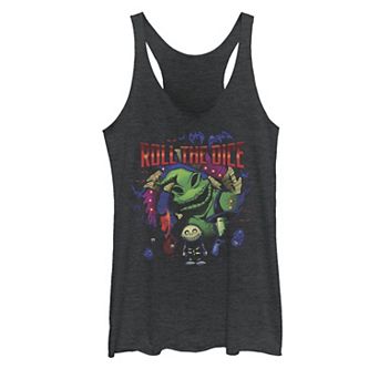 Disney's The Nightmare Before Christmas Juniors' Oogie Roll The Dice Tank Top