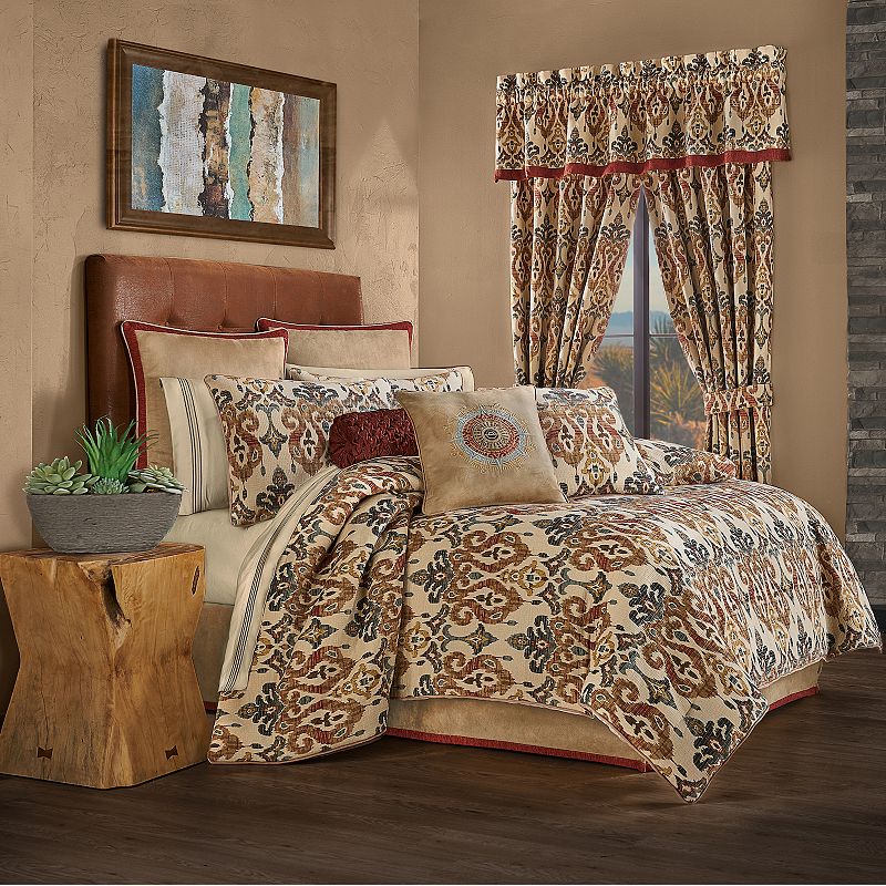 70058548 Five Queens Court Teller Multi Comforter Set with  sku 70058548