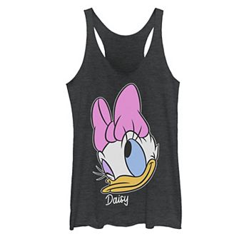 Disney's Daisy Duck Juniors' Winking Face Portrait Tank Top
