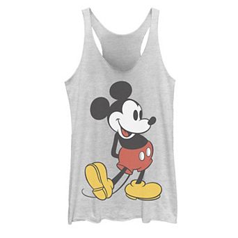Juniors' Disney Mickey Mouse Vintage Leg Kick Tank