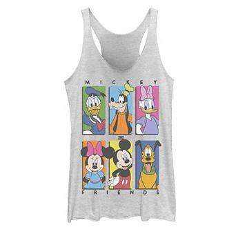 Juniors' Disney Mickey & Friends Character Panel Red Tank